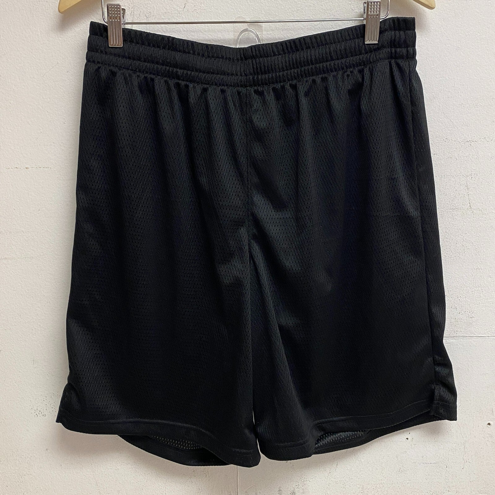 DSG Men's 1 in Pocketless Mesh Shorts Pure Black Athletic Fit Training DAM20112
