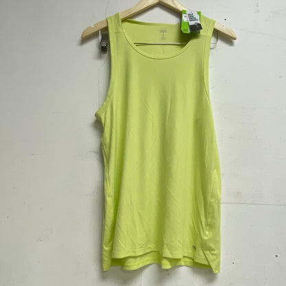 DSG Men's Running  Polyester Tank  Round Neck Fresh Lime DAM22206 Brand New