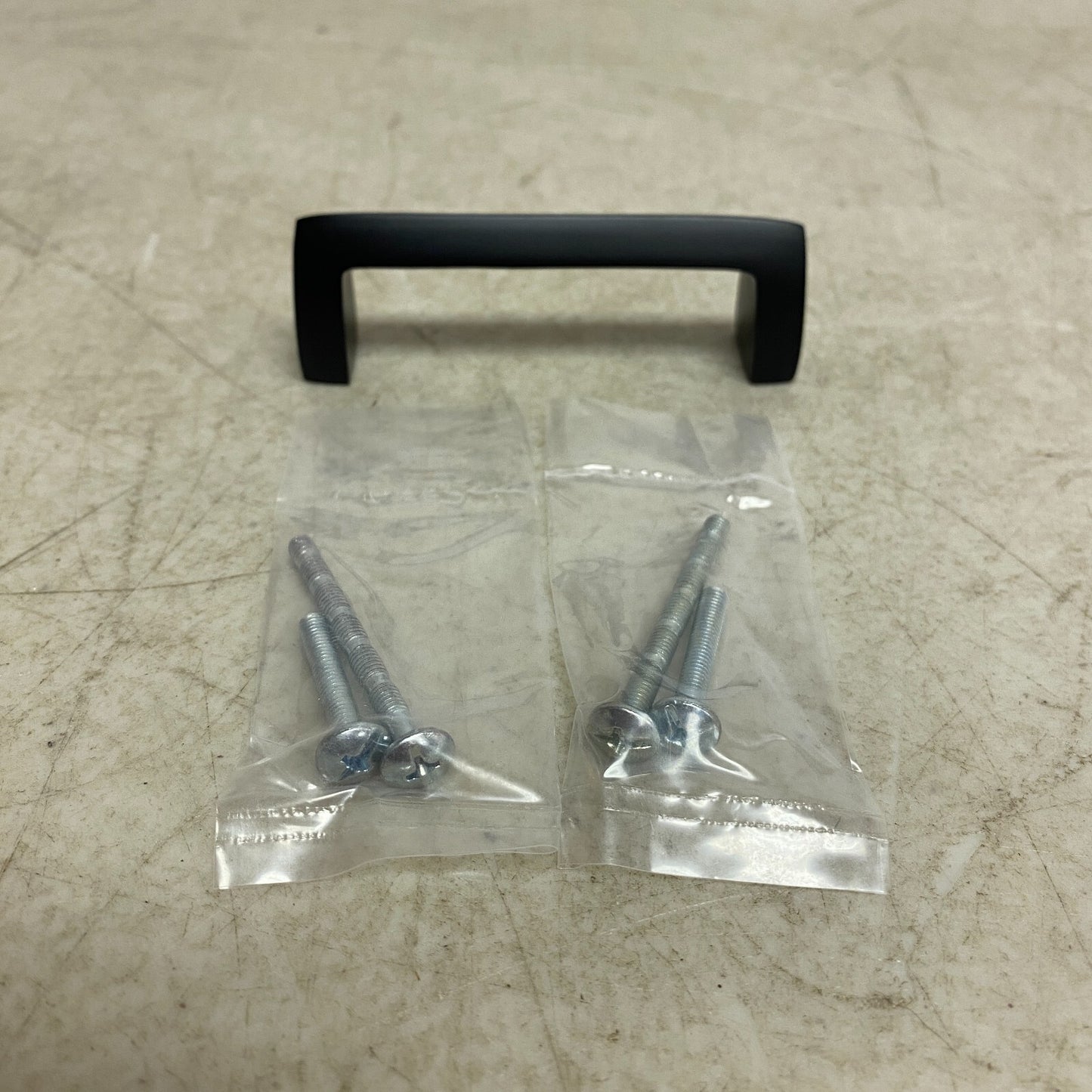 Signature Hardware 12" Gebara Brass Cabinet Pull - Matte Black