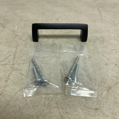 Signature Hardware 12" Gebara Brass Cabinet Pull - Matte Black