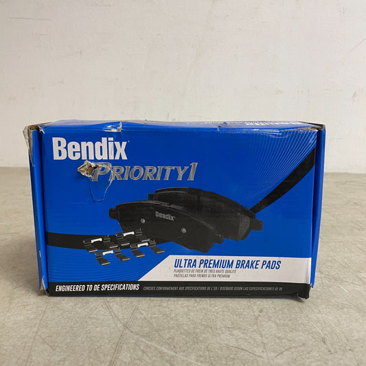 Bendix CFC856 Ceramic Front Brake Pads w Hardware Fits Chrysler Dodge Jeep 01-08