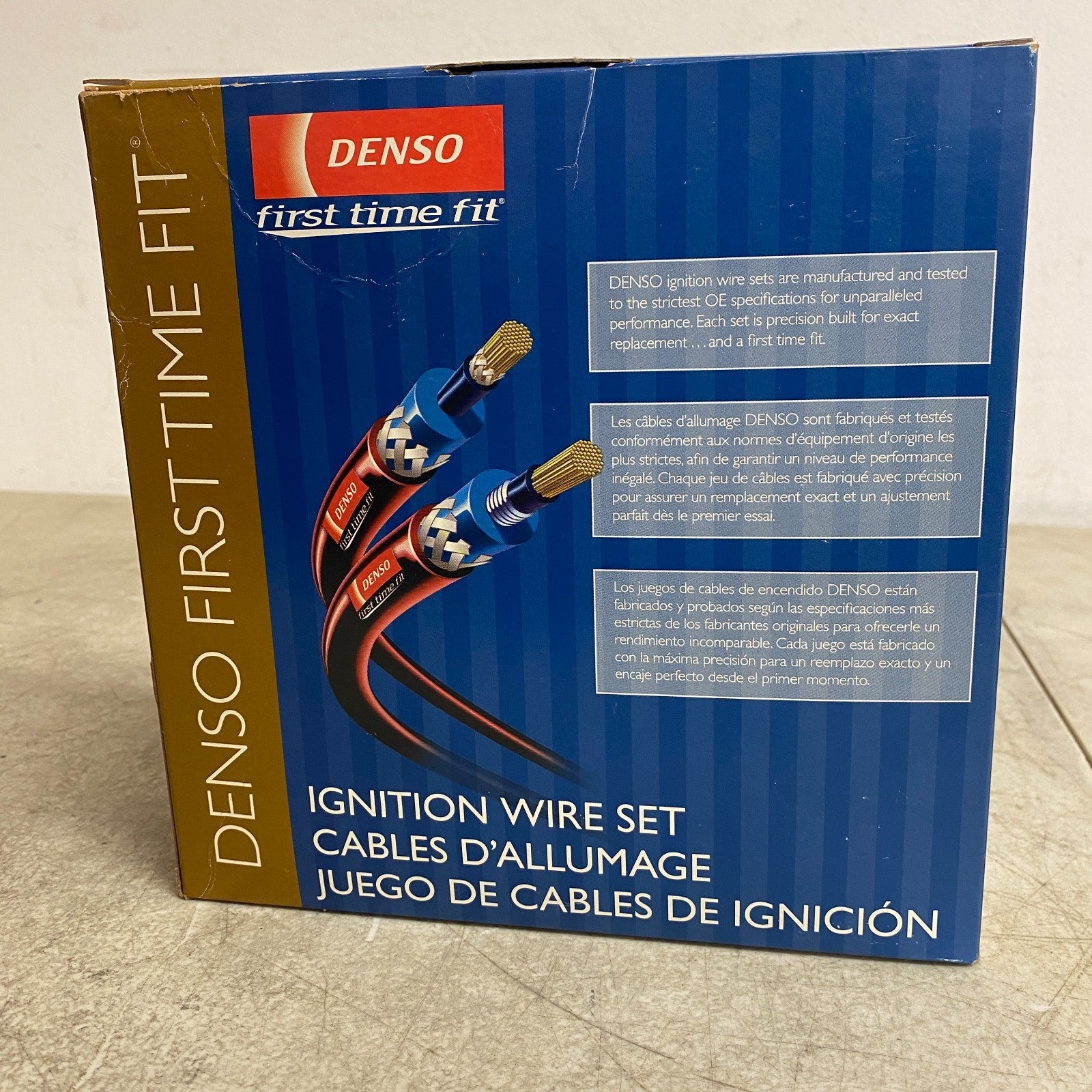 DENSO 671-4073 Ignition Wire Set 1991-1996 Dodge Stealth Mitsubishi 3000GT V6