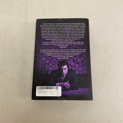 Stevie Van Zandt's Unrequited Infatuations: A Memoir Hard Cover