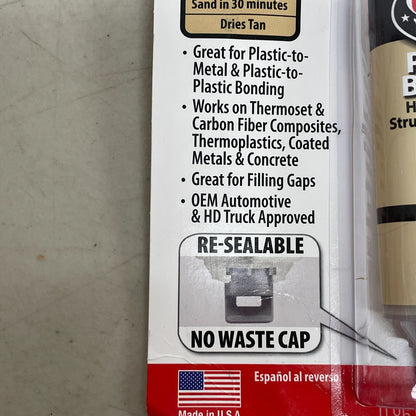 J-B Weld 50138 AutoWeld Black Epoxy Adhesive Syringe 25ml Fast Setting Glue