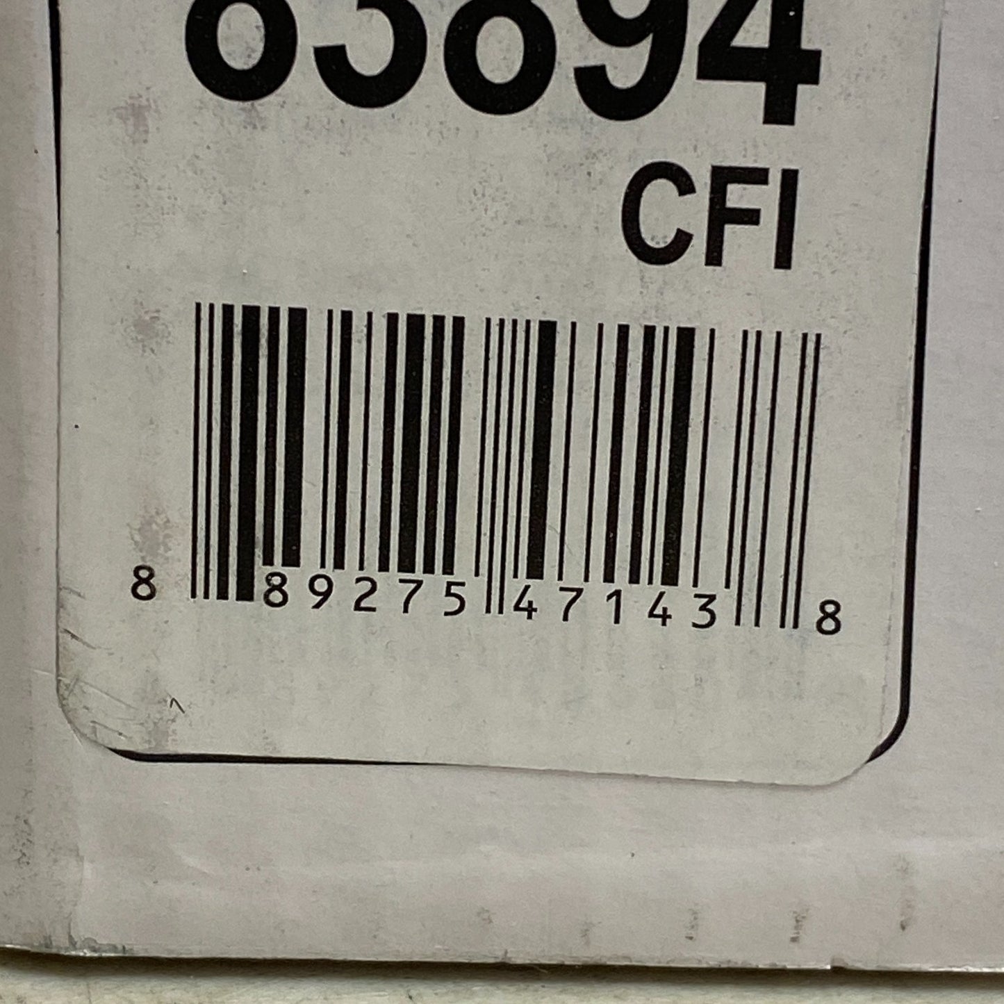 CARQUEST Premium Engine Air Filter 83894 White Pleated