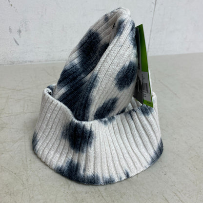 Boys' Tie Dye Beanie Black Stylish Trendy White/Black DSGB2201