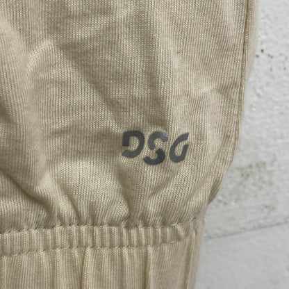 DSG Women's Everyday Cotton Cinched Hem Crop Tee Light Sand DAW12116 New