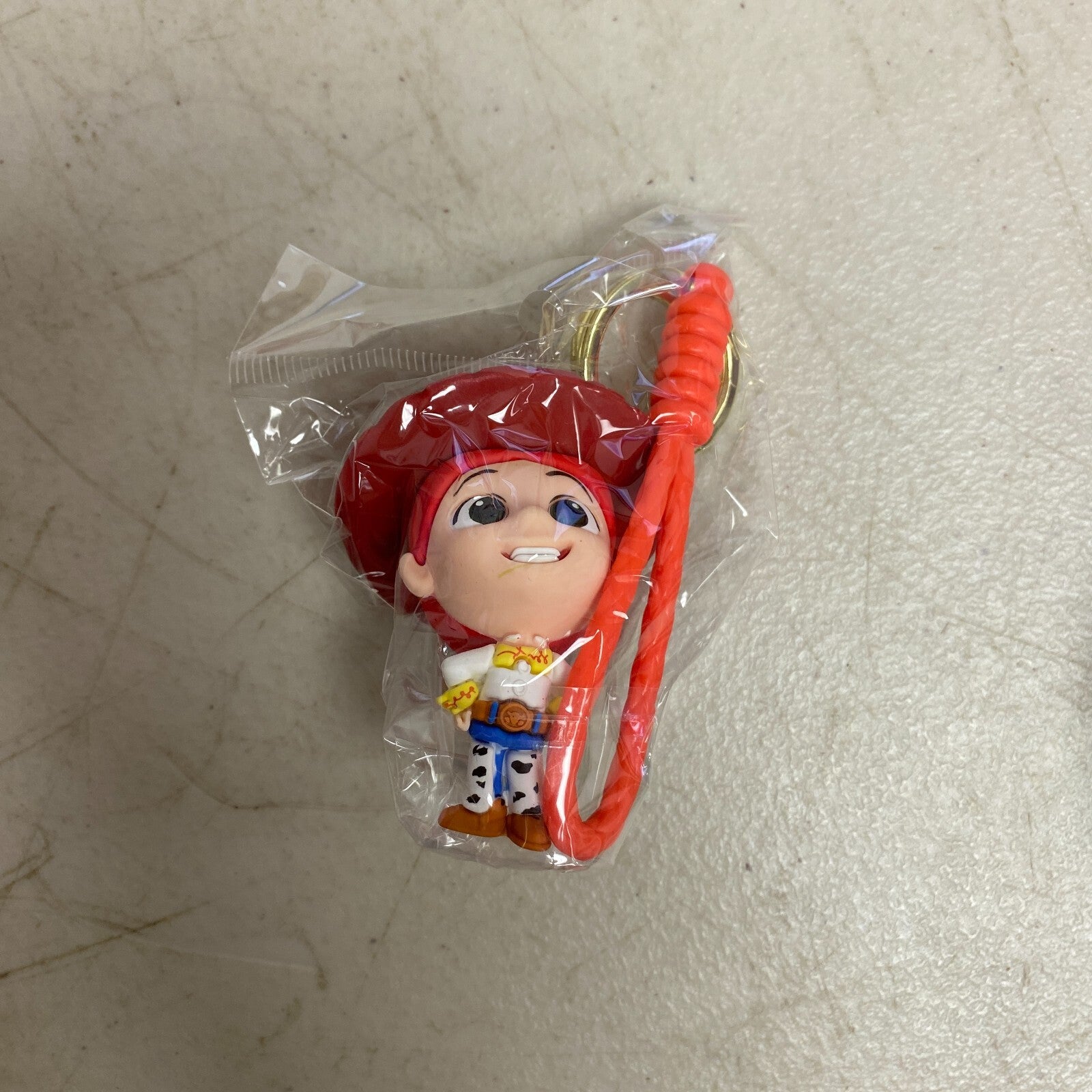 New Assorted 3D Disney Toy Story silicone Keychain with  Jesse Cowgirl Accessory
