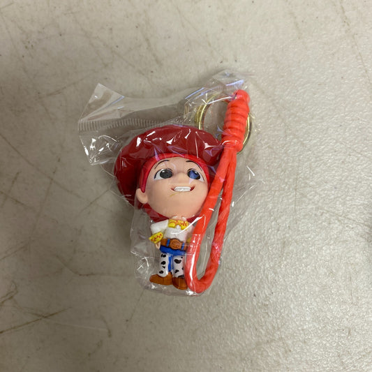 New Assorted 3D Disney Toy Story silicone Keychain with  Jesse Cowgirl Accessory