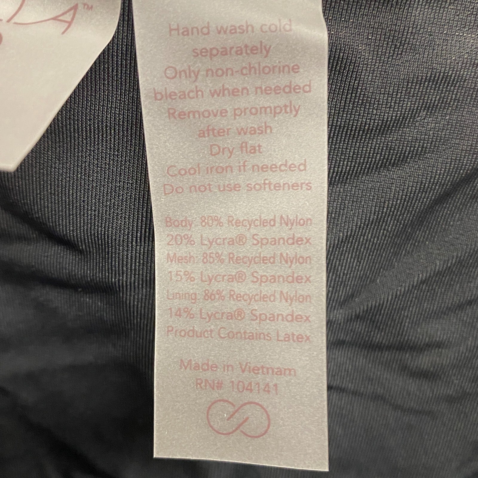 CALIA WOMENS SWIM Mid Rise BOY SHORT STRIPE BLACK WSA23500PRT Brand New!