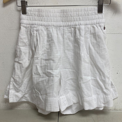 Calia Women Inverted Pleat Pull on Short Pure White WSA23918N BRAND NEW