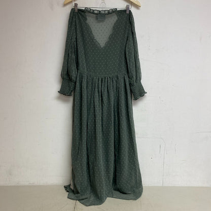 Asos Design Forest Green polyester Women's Dress US size 6