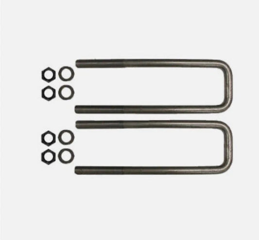 Automann U Bolt Kit Square 3/4" x 3" x 12 3/8" AUBK8251-123