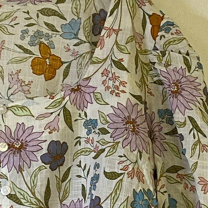 Ana A New Approach Womens Square Neck Long Sleeve Peplum Top Size 0X Color White