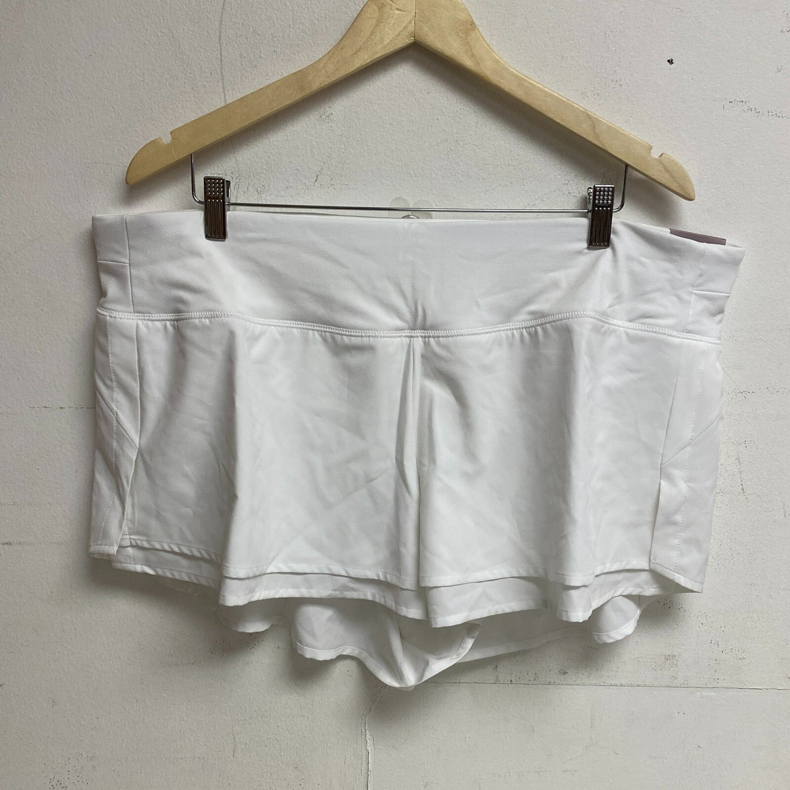 CALIA Women's Kick It Up Shorts Pure White WAX12261 Summer Trendy Stylish Solid