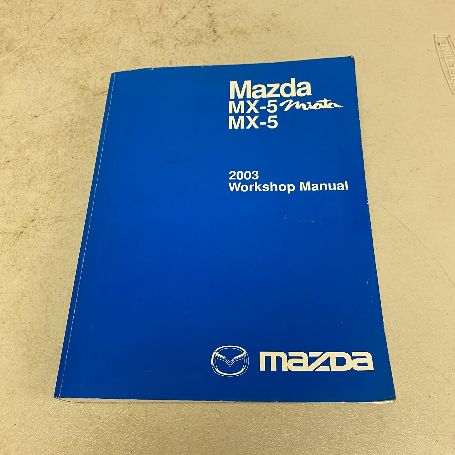 Mazda MX-5 Miata MX-5 2003 Workshop Manual 9999-95-042B-03 , #575-1CP