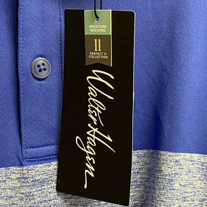 Men's Perfect 11 Colorblock Polo New Cobalt / New Cobalt HTR Summer MGA11418
