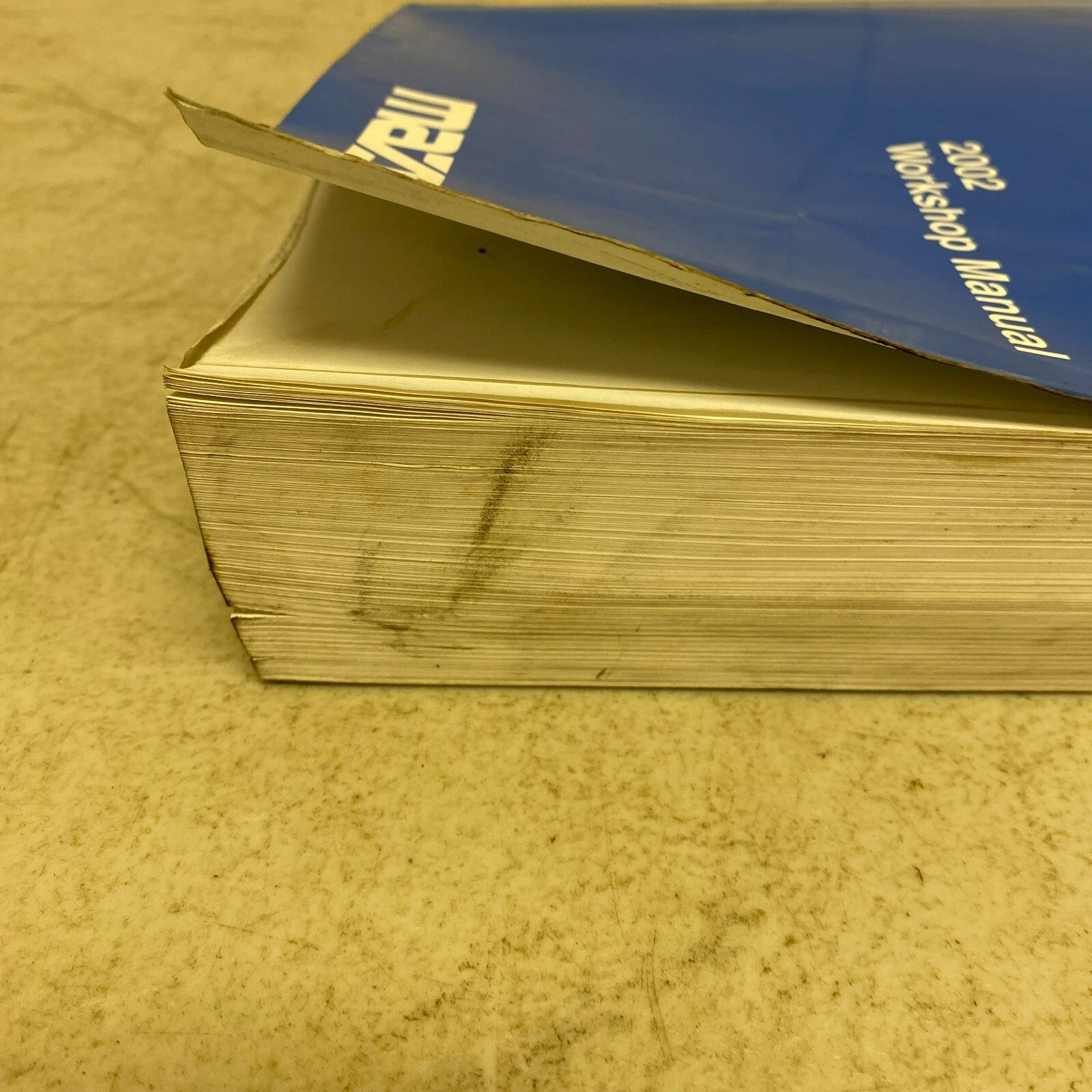 Mazda 626 2002 Workshop Manual 9999-95-019B-02 , #578-1CP