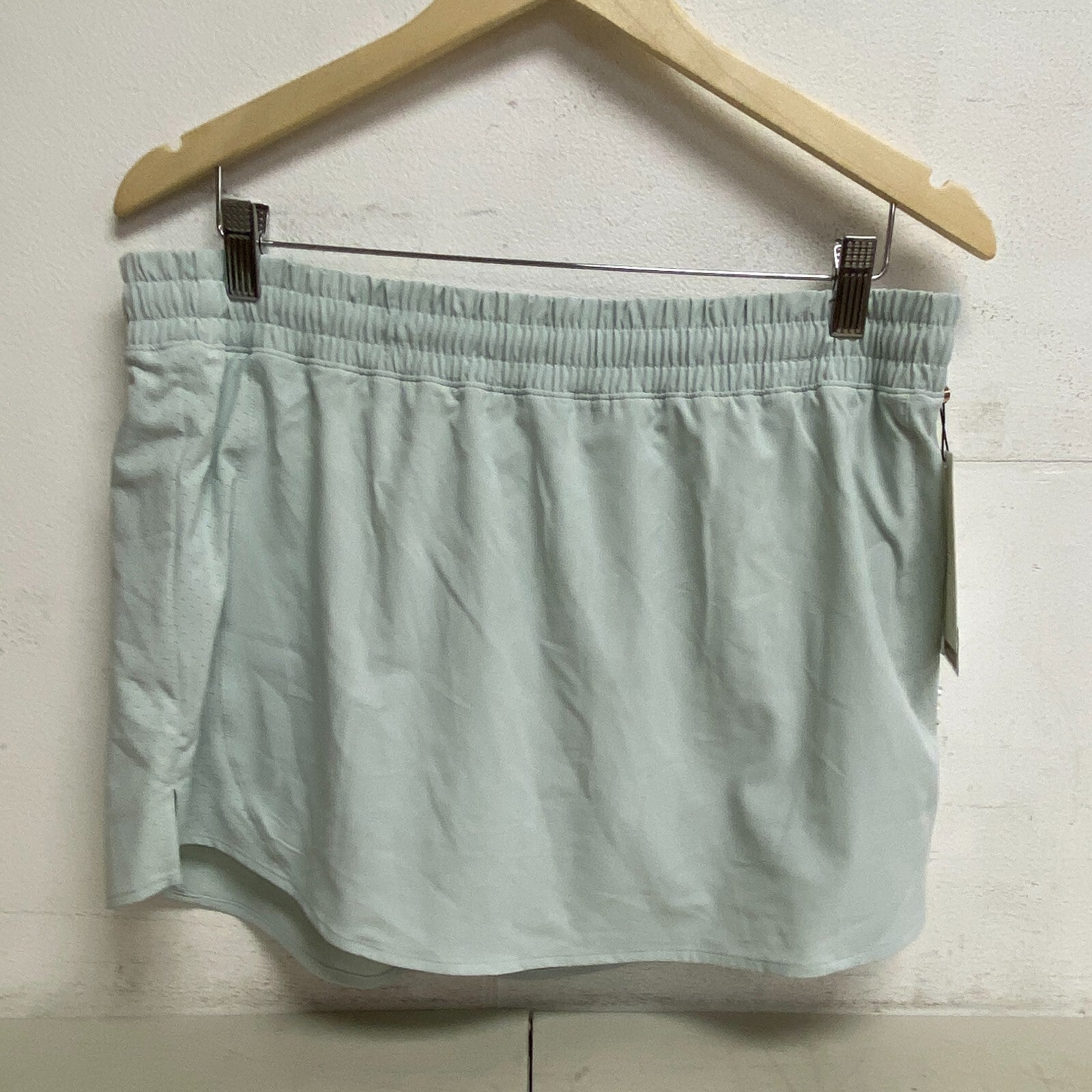 Calia Womens Mid Rise Infinity Run Skort Calming Green WAX12336 BRAND NEW