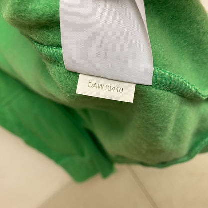 DSG WOMENS FAVORITE FLEECE SS ZIP SLIME GREEN Solid  DAM13410