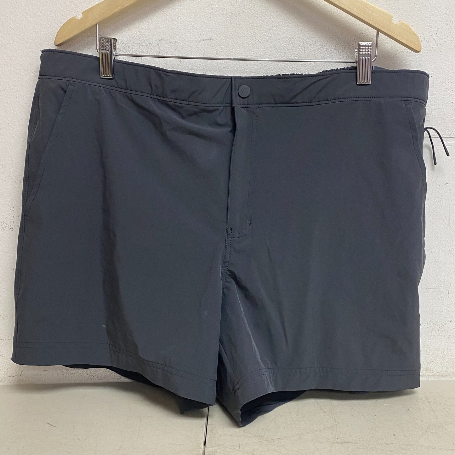 VRST Mens 5" Slim Fit Resort Short Boxer Brief Liner Graphic Charcoal MAX2004645
