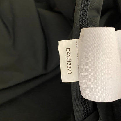 DSG Women's Flounce Dress Grounded Pure Black Sleeveless Solid DAW13328