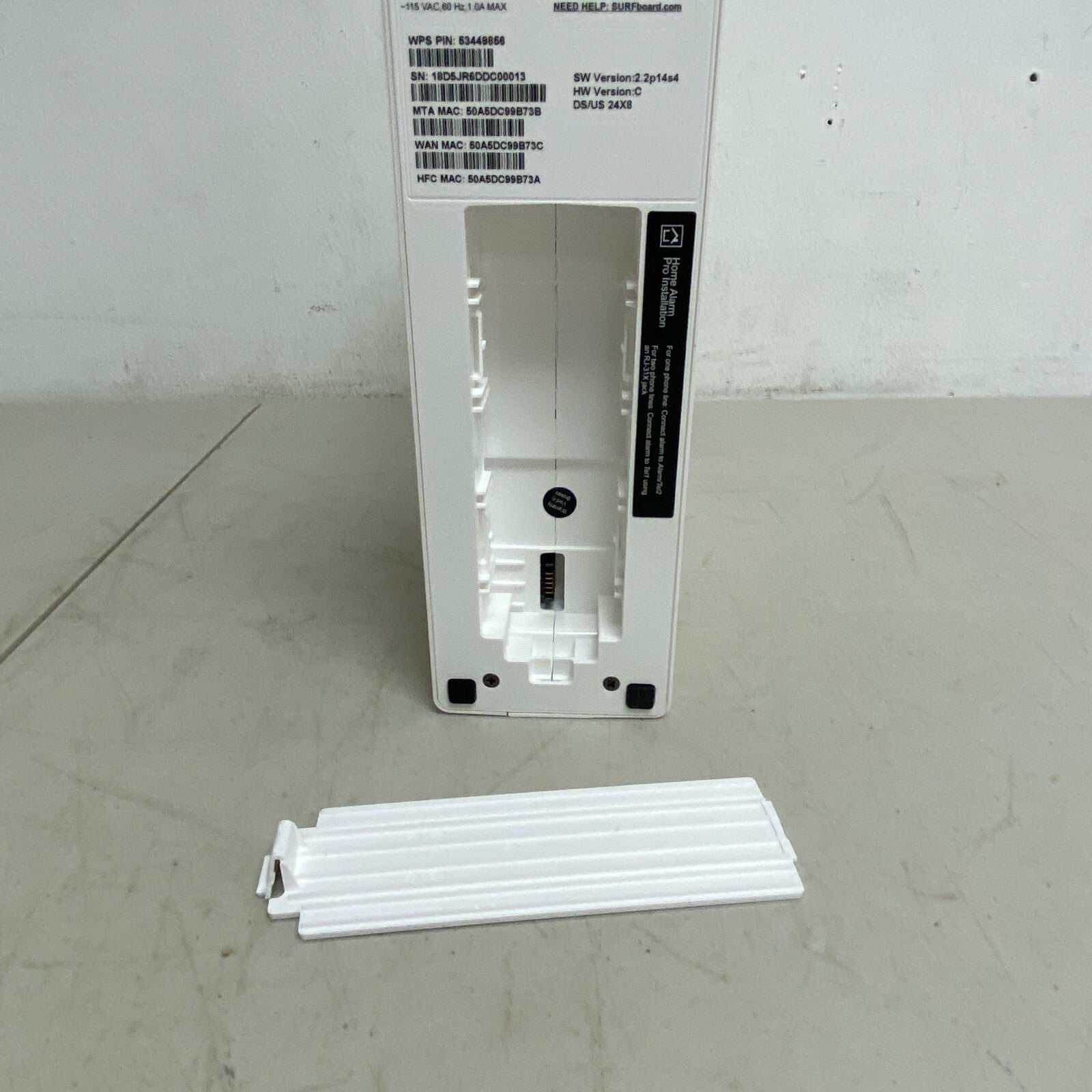 Arris SurfBoard SVG2482AC White DOCSIS Internet WiFi & Voice Modem 960Mbps