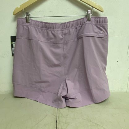 Alpine Design  Menâs Active 5â Pull On Relaxed Fit Short Muted Amethyst ADM1