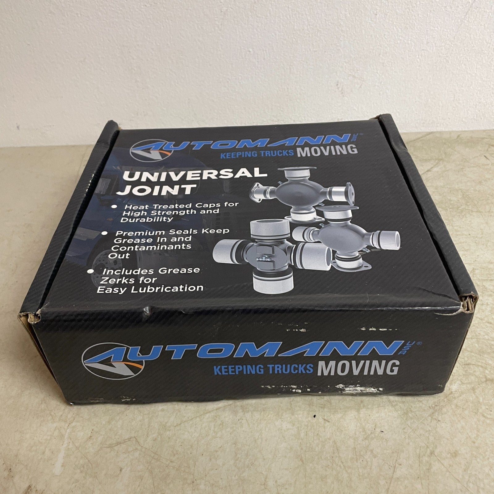 Automann 752.5407X Universal Joint w/ Straps & Bolts 1760 Series Greaseable