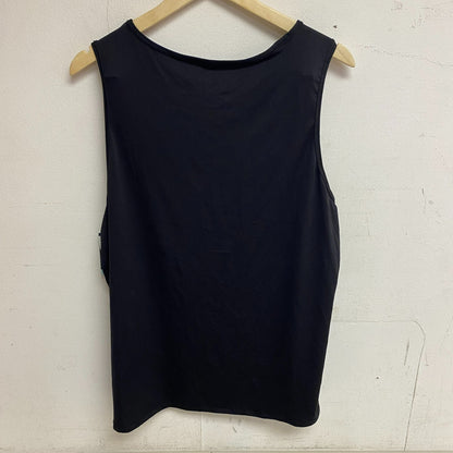 DSG Womans Compression Tank Sleeveless Pure Black Solid Relaxed DAW20506WP