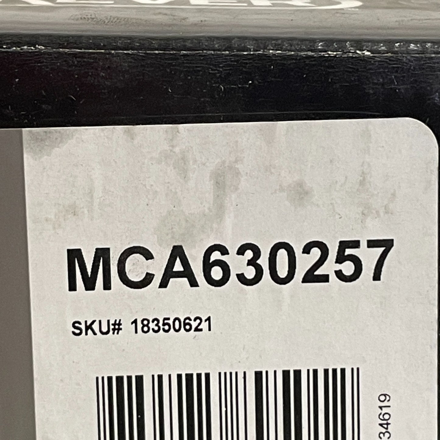 Carquest Wearever MCA630257 Brake Master Cylinder Hydraulic Part