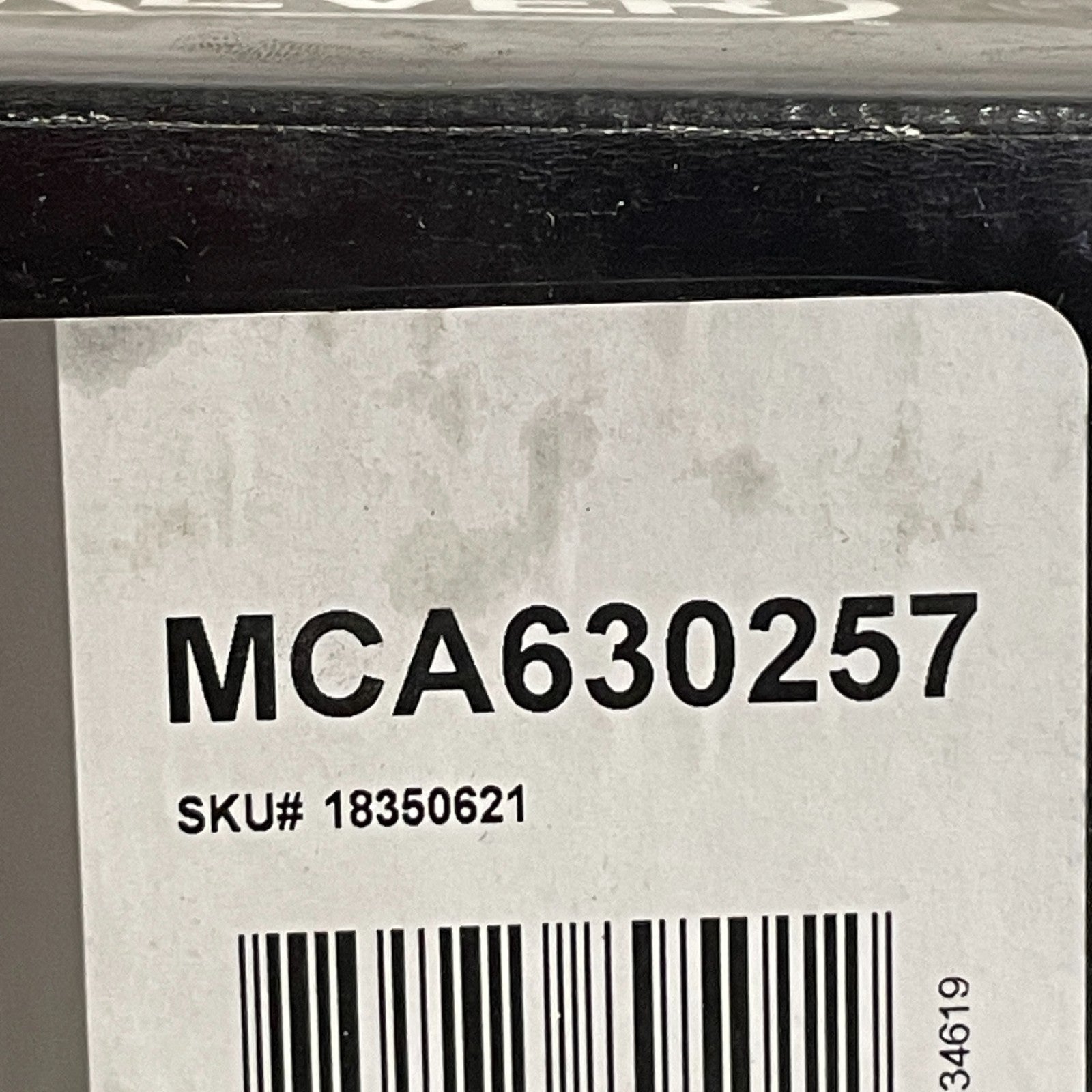 Carquest Wearever MCA630257 Brake Master Cylinder Hydraulic Part