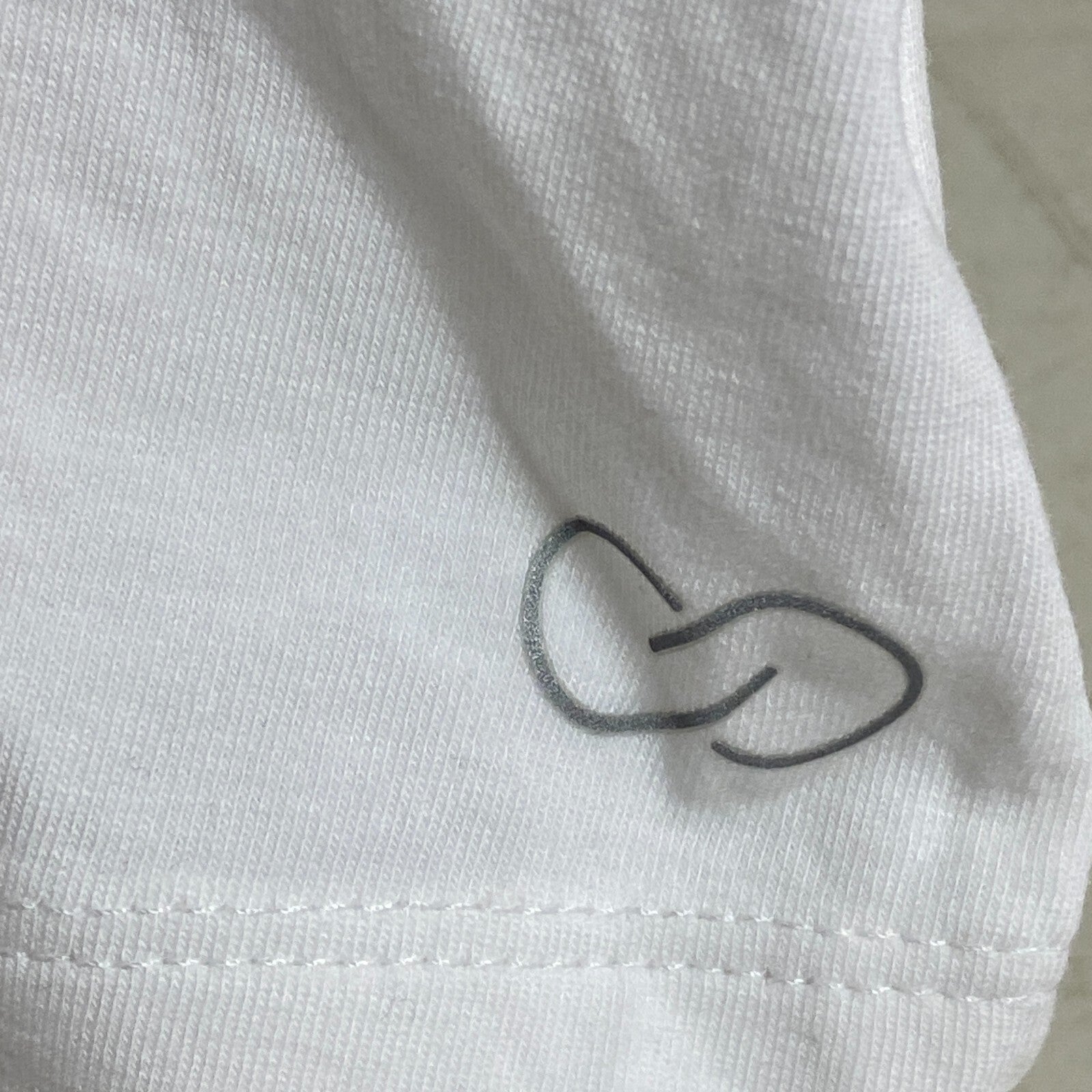 Calia Women's Everyday Shrunken Short Sleeves Crew Neck Tee Pure White WAX11248