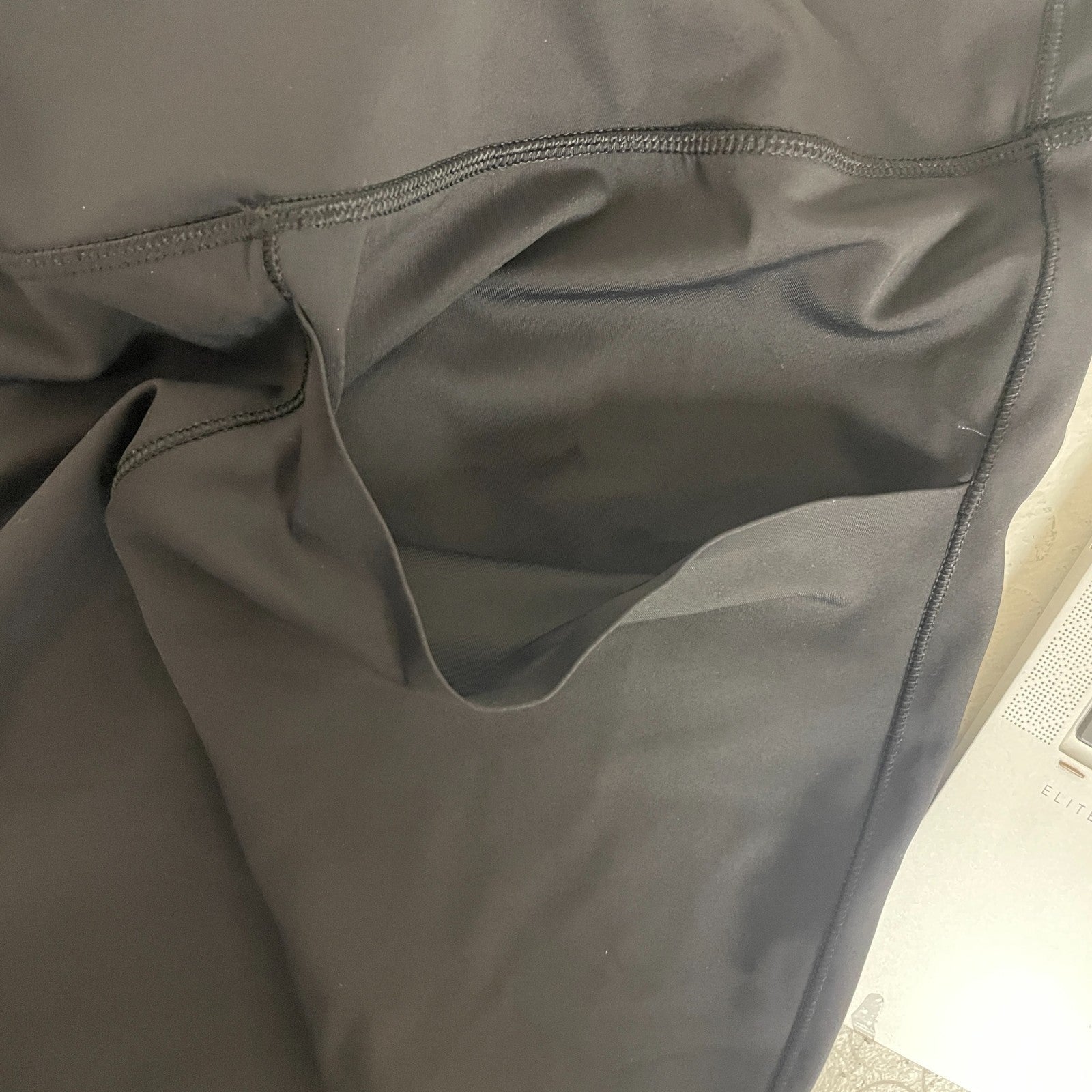 Calia Womenâs PowerMove 7/8 Pocket High Rise Legging Pure Black WAX32257WP