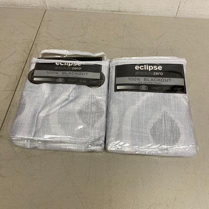 Eclipse absolute zero - 100% blackout one grommet panel- Andes GEO Grommet Gray