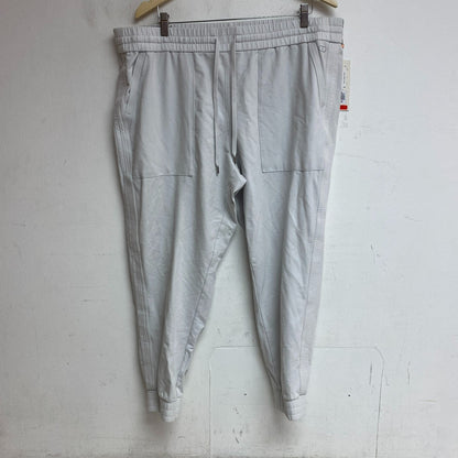 Calia Womens Twill Trapunto Jogger Nimbus Cloud Solid Stylish WAX12278