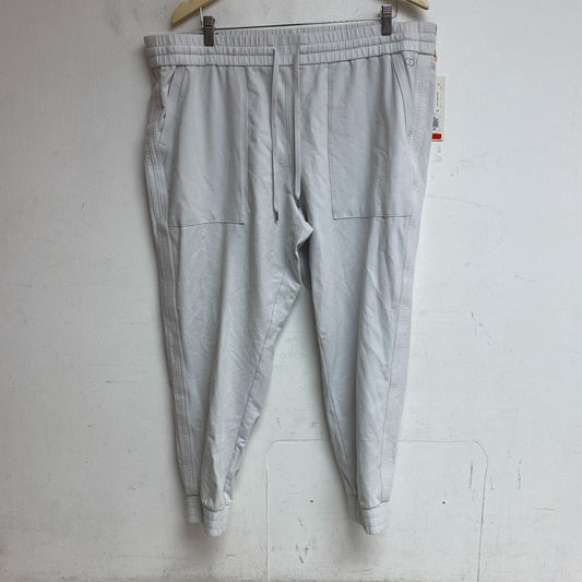 Calia Womens Twill Trapunto Jogger Nimbus Cloud Solid Stylish WAX12278