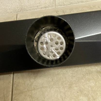 SIGNATURE HARDWARE 32" COHEN LINEAR TILE-IN SHOWER DRAIN-MATTE BLACK