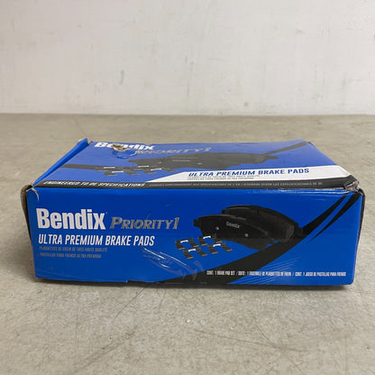 Bendix CFC856 Ceramic Front Brake Pads w Hardware Fits Chrysler Dodge Jeep 01-08