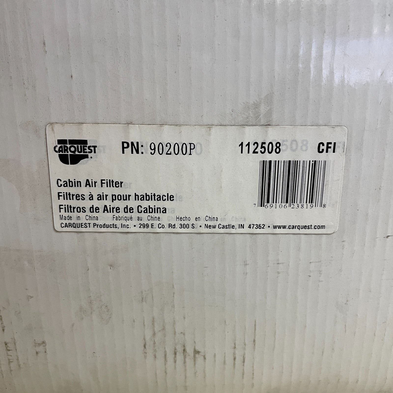 Carquest Premium Cabin Air Filter 90200P Electrostatic Fits Honda CR-V Pilot