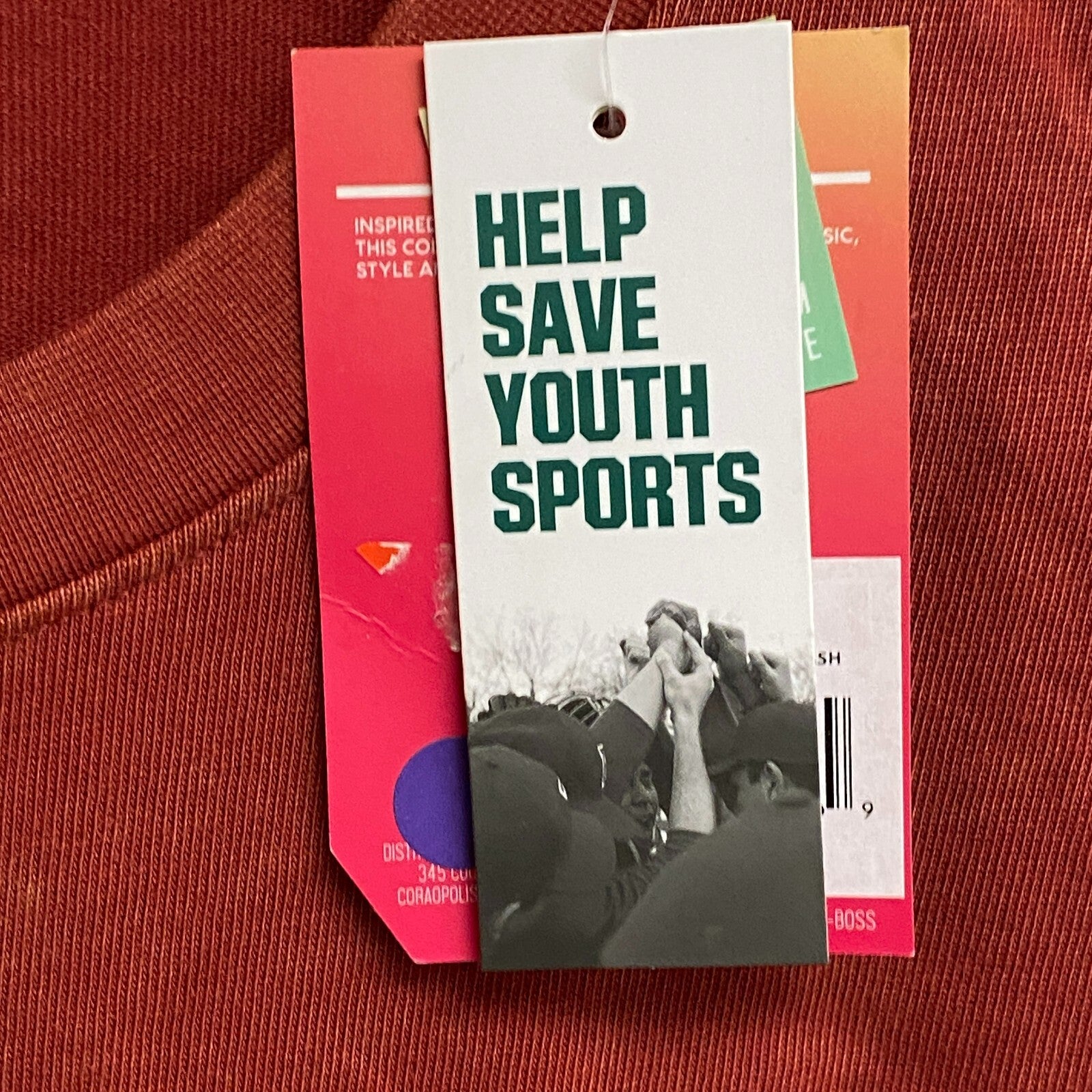 DSG X TWITCH + ALLISON Men's Pocket Short Sleeve Tee Comet Wash Deep Red BOSSM12