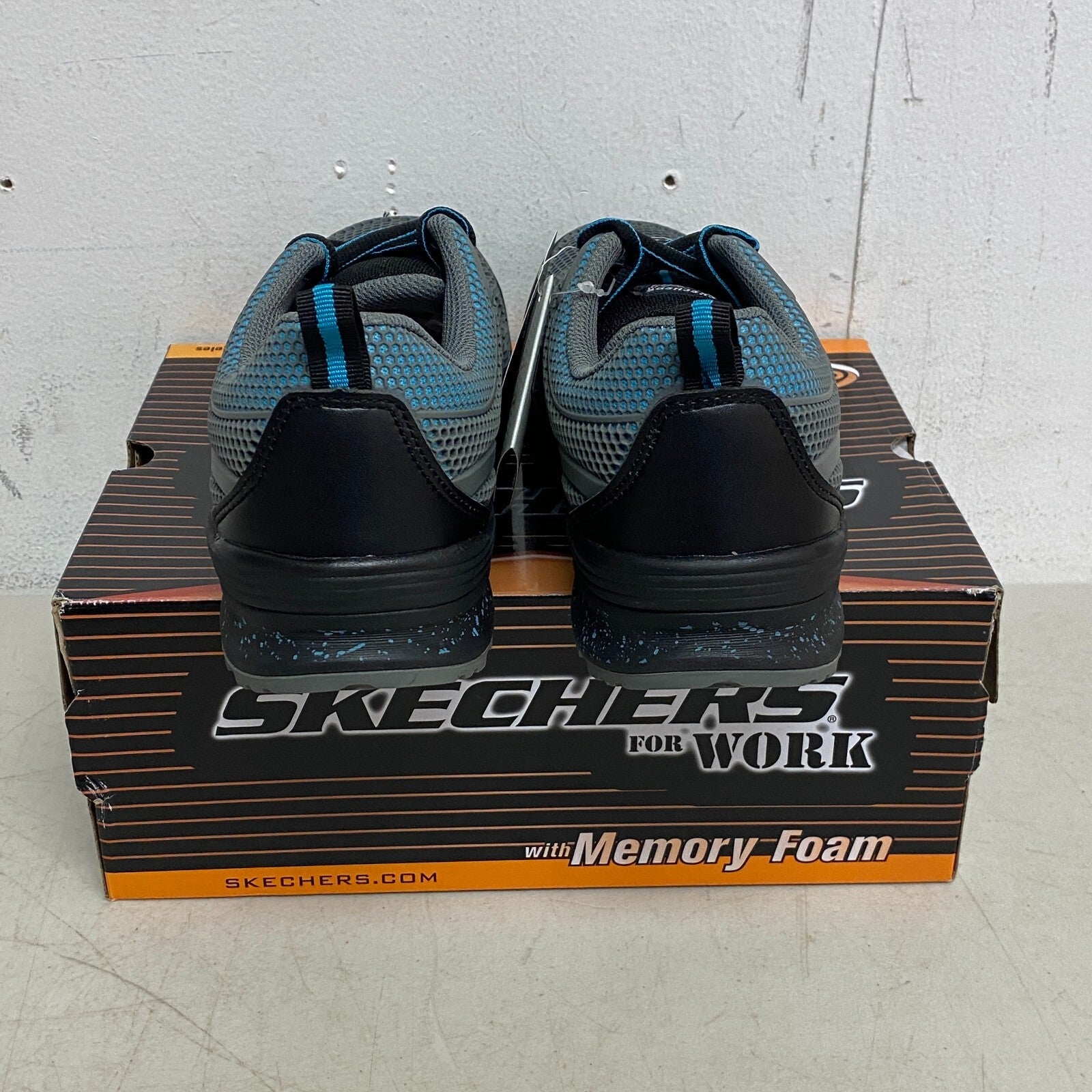 Skechers Women's Bulkin Lyndale Work Composite Toe Shoes Size 8.5 77273/GYAQ