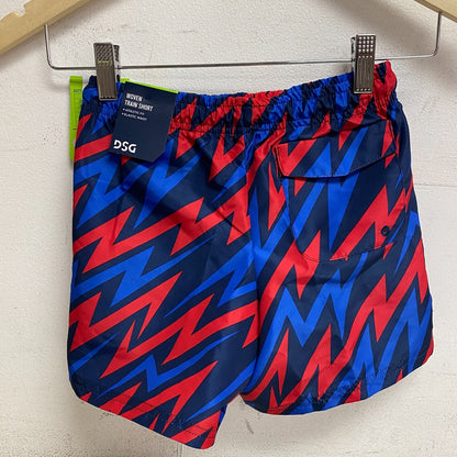 DSG Boy's Woven Volley Short Print University Navy Bolt DAB12113PRT BRAND NEW