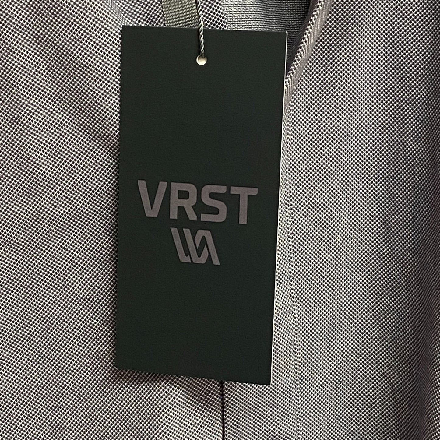 VRST Mens Short Sleeve Button Down Shirt Tinted Grey Heather MAX200333 BRAND NEW