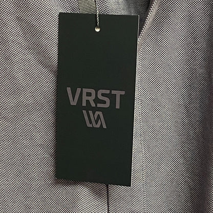 VRST Mens Short Sleeve Button Down Shirt Tinted Grey Heather MAX200333 BRAND NEW