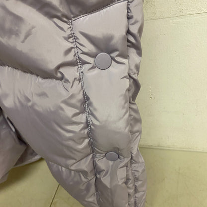 CALIA WOMENS OUTERWEAR LONG LINE SNAP PUFFER JACKET METAL LILLY  WAX36033 NEW!