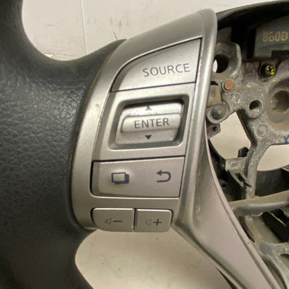 13 14 15 NISSAN ALTIMA Steering Driver Wheel w Controls BLACK LEATHER 484303TA2A
