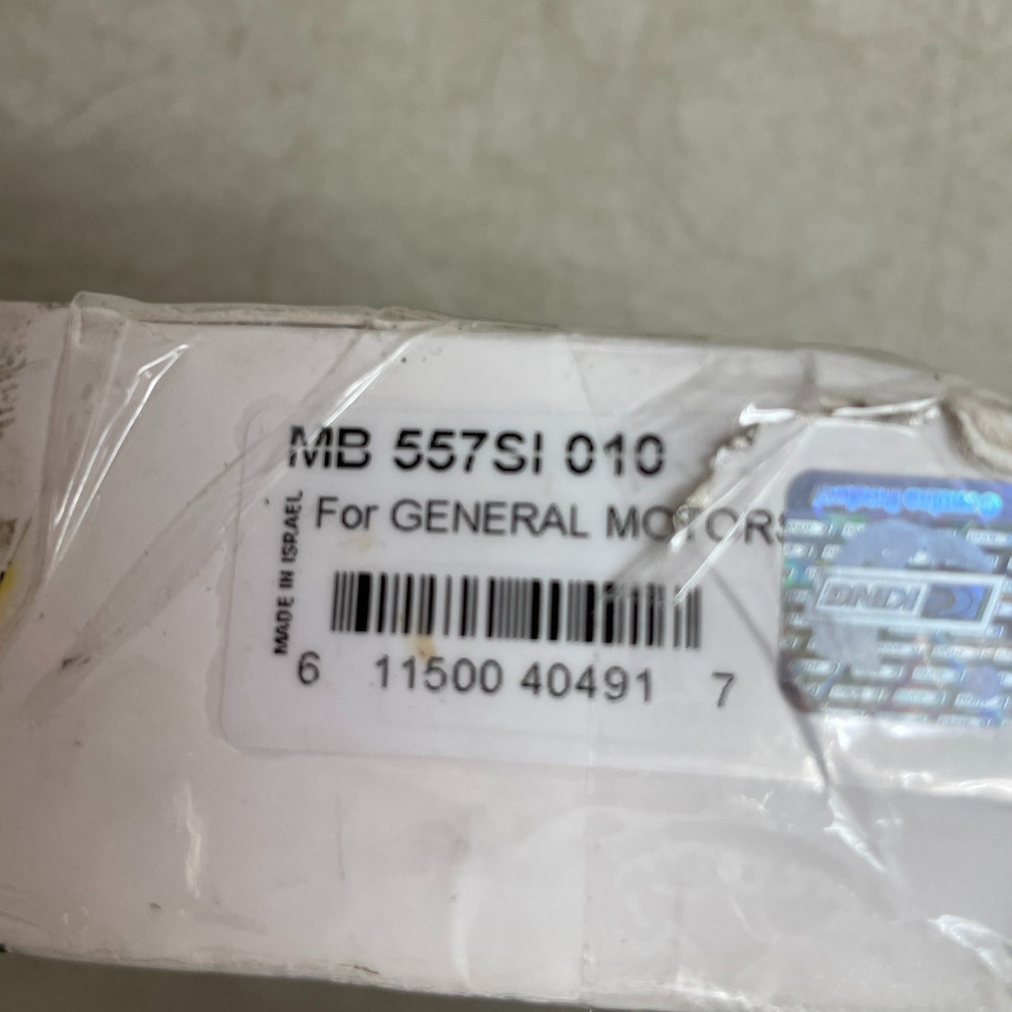 Clevite MB557SI Crankshaft Bearing Set +0.010in Chevy 5.0L V8 Silver