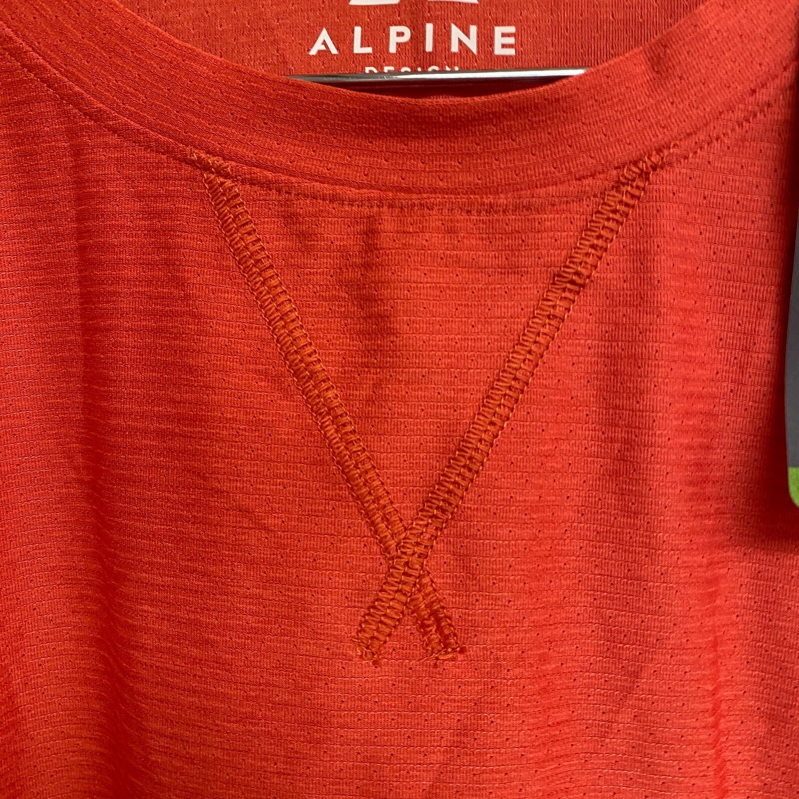 Alpine Design Mens Everyday Active Long Sleeve Tee Red Heather ADM23205 New!