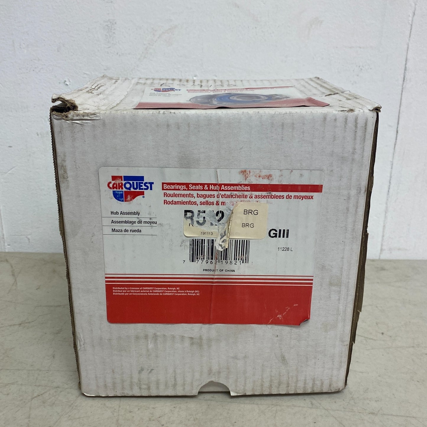 Carquest NT512244 Rear Wheel Hub & Bearing Assembly Steel